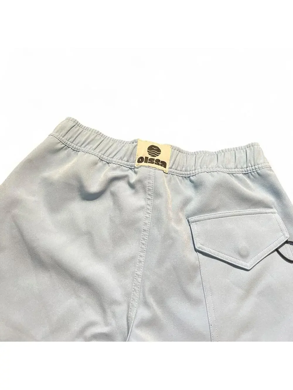 Olssa Light Blue Swim + Sport Short